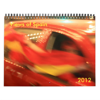 Mural Calendrier 2012 de l'Espagne