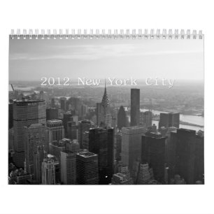 Mural Calendrier 2012 de New York