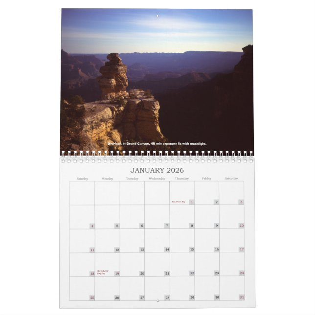 Mural Calendrier 2013 de photo d'Excelsus (Jan 2026)