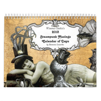 Mural Calendrier 2013 de rêveries de Steampunk