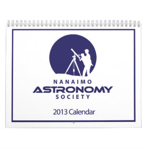 Mural Calendrier 2013 de société d'astronomie de Nanai