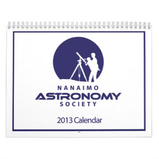 Mural Calendrier 2013 de société d'astronomie de Nanaimo
