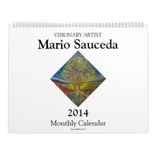 Mural Calendrier 2014 comportant des peintures de