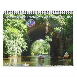 Mural Calendrier 2014 d'association de Paddlers de