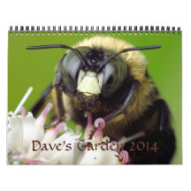 Calendrier 2014 du jardin de Dave
