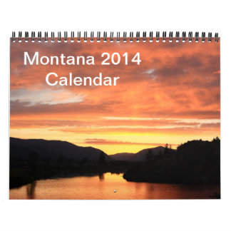 Mural Calendrier 2014 du Montana