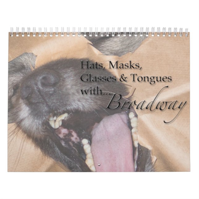 Mural Calendrier 2016 avec Broadway (Protection)