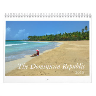 Mural Calendrier 2016 la République Dominicaine