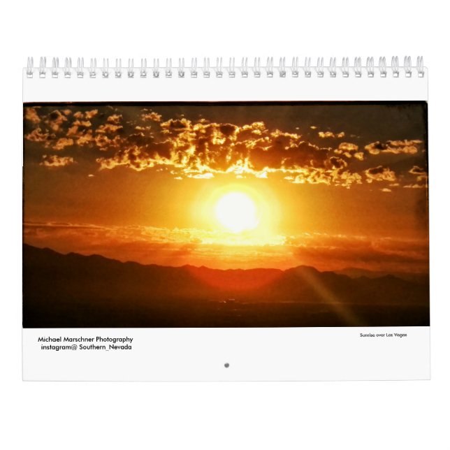 Mural Calendrier 2016 mensuel (Dos)