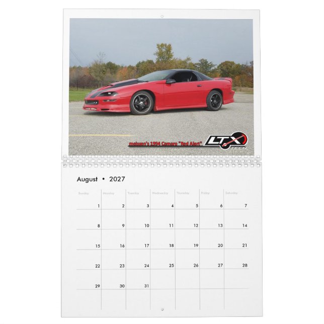Mural calendrier 2017 de LTxTech.com (Aug 2027)