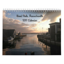Calendrier 2017 de photo de Cape Cod de trou en
