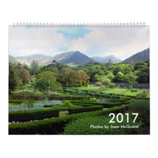 Mural Calendrier 2017 : Photographies par Joan McQuaid