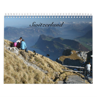 Mural Calendrier 2018 de la belle Suisse