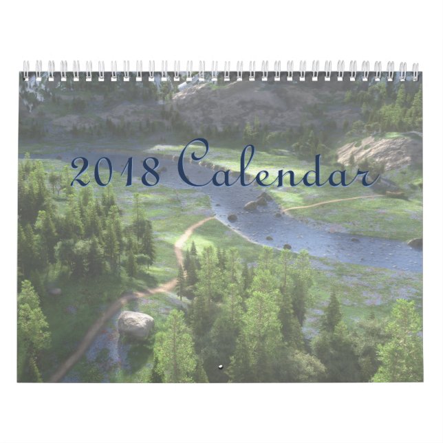 Mural Calendrier 2018 de SilverWebForge (Protection)