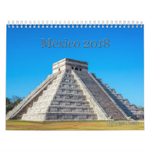 Mural Calendrier 2018 du Mexique