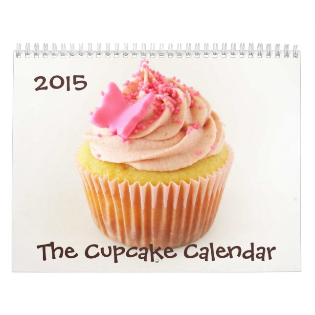 Mural Calendrier 20xx Cupcake (Protection)