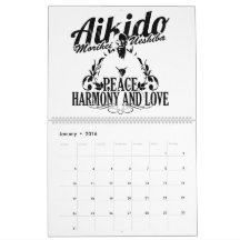 Calendrier Aikido