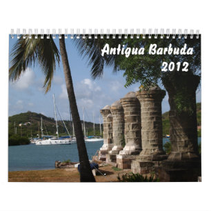 Mural Calendrier Antigua-Barbuda