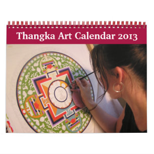 Mural Calendrier artistique Thangka 2013