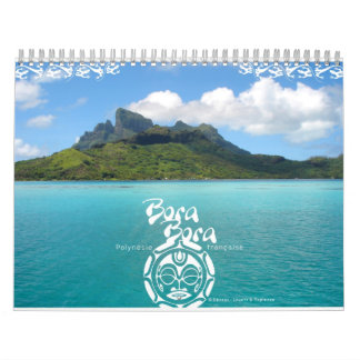 Mural Calendrier Bora Bora 2011