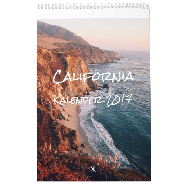 Mural Calendrier californien de 2017 (Protection)