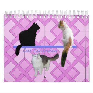 Mural Calendrier - Chats