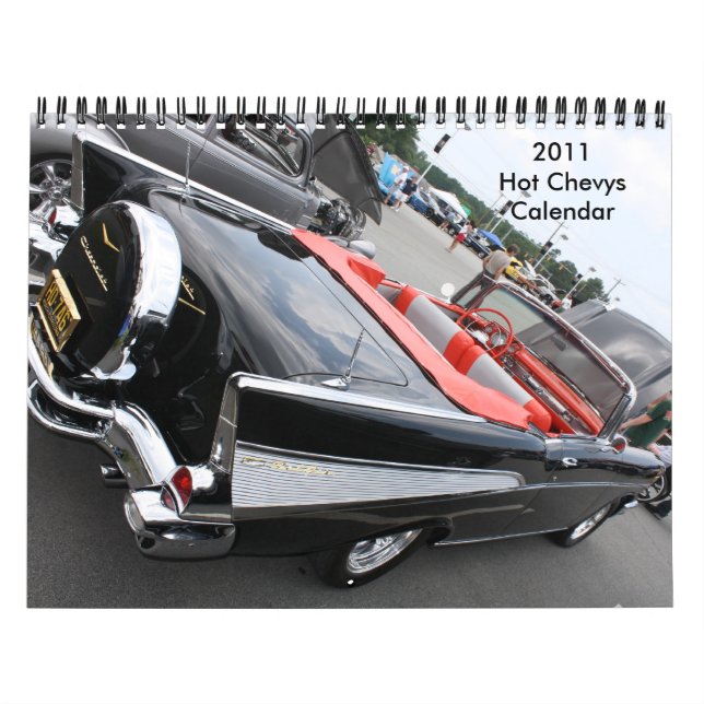 Mural Calendrier chaud de 2011 Chevys (Protection)