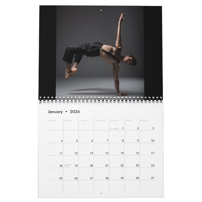 Mural Calendrier d'Alchemy Dance Company 2015 (Jan 2026)