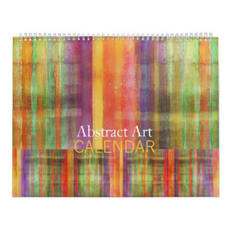 Mural Calendrier d'art abstrait