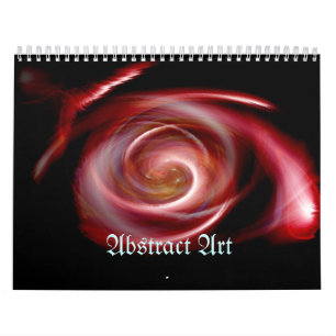Mural Calendrier d'art abstrait