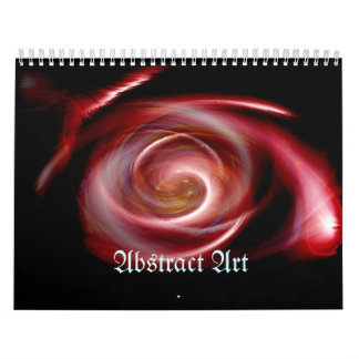 Mural Calendrier d'art abstrait