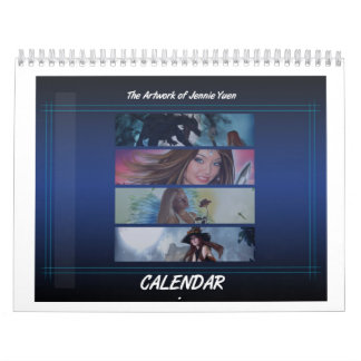 Mural Calendrier d'art d'imaginaire - version 1