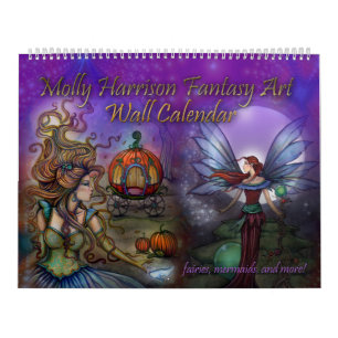 Mural Calendrier d'art fantastique par Molly Harrison