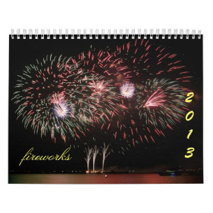 Mural calendrier de 2013 feux d'artifice - 3