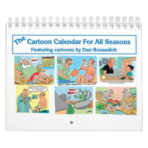 Mural Calendrier de bande dessinée pendant toutes les