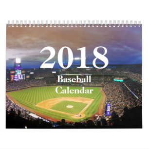 Mural Calendrier de baseball 2018-HAMbyWhiteGlove