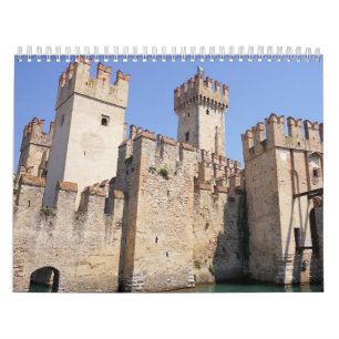 Mural Calendrier de châteaux