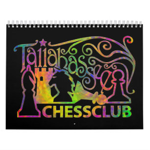 Mural Calendrier de club d'échecs de Tallahassee