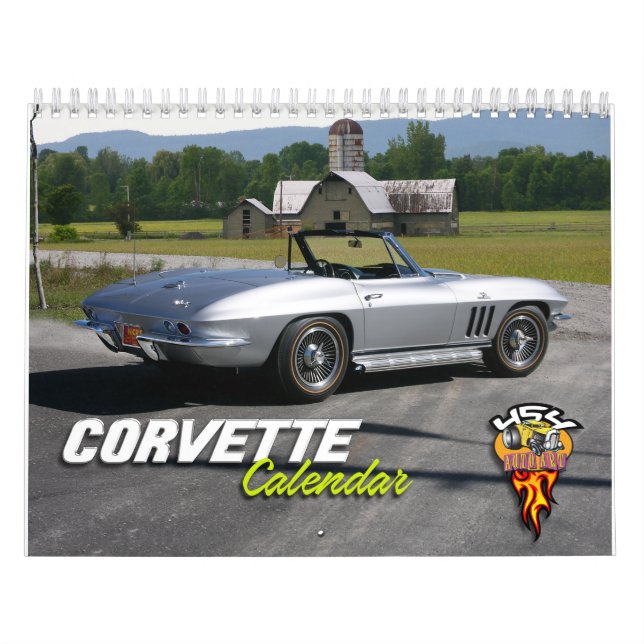Mural Calendrier de collection de Corvette (Protection)