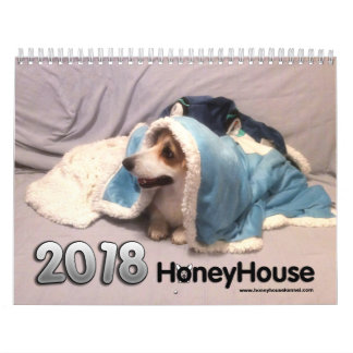 Mural Calendrier de Corgis de HoneyHouse pour 2018