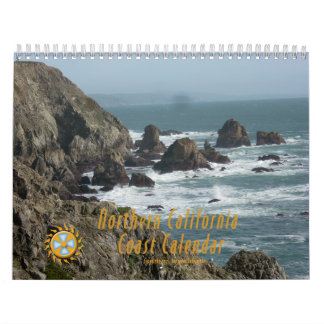 Mural Calendrier de côte de la Californie du nord