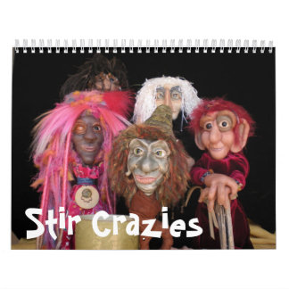 Mural Calendrier de Crazies 2012 de Stir