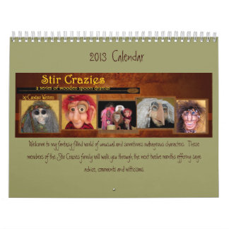 Mural Calendrier de Crazies du Stir 2013