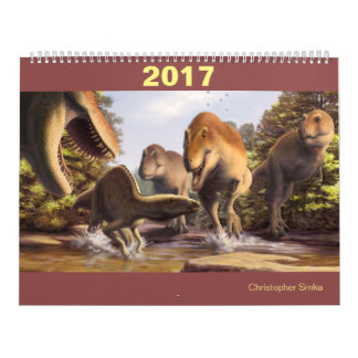 Mural Calendrier de dinosaure