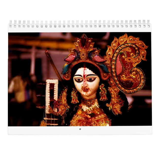 Mural Calendrier de Durga Puja (Dos)