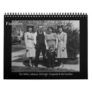 Mural Calendrier de familles