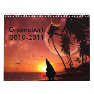 Mural Calendrier de gnome