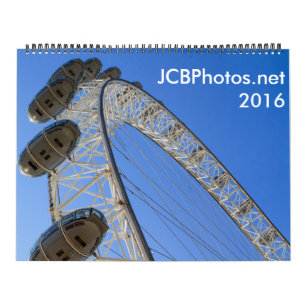 Mural calendrier de JCBPhotos.net 2016