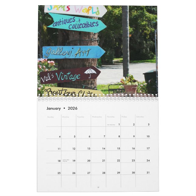 Mural Calendrier de la Floride 2013 de port de sécurité (Jan 2026)