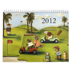 Mural Calendrier de la foire d'empoigne 2012